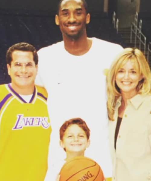 Jordan Cohen with sports client